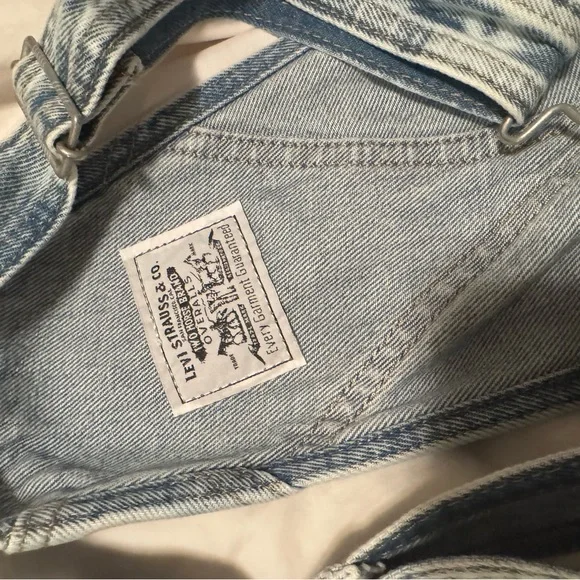 Levi’s Apron Drawstring Straight Leg Overalls size L - Picture 11 of 14
